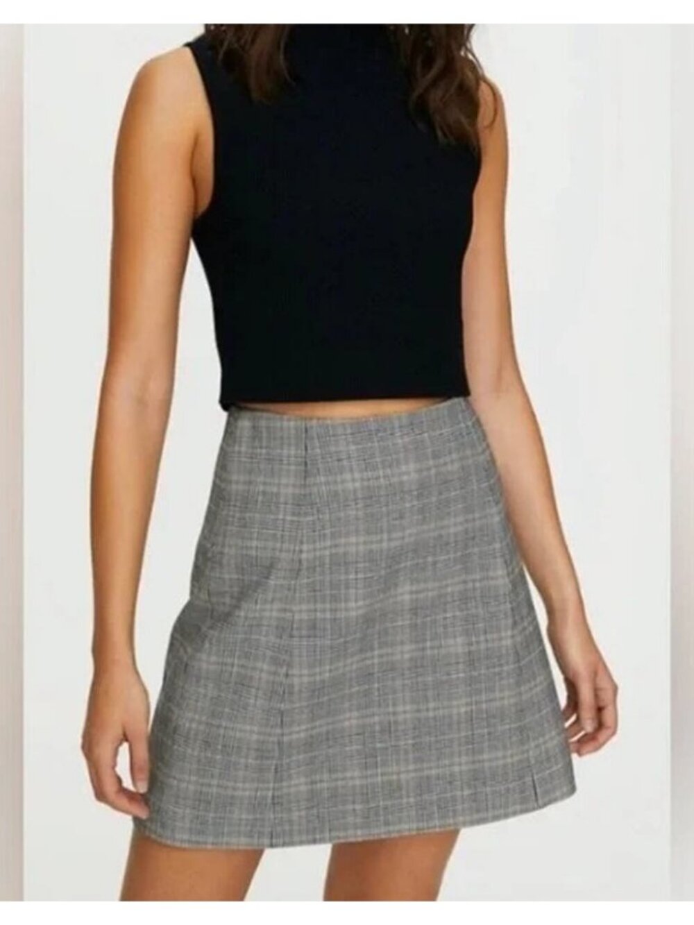 Aritzia Babaton Modern Mini A-Line Skirt